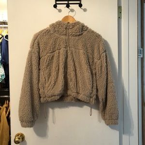 Urban Outfitters - BDG - Cropped Sherpa Jacket